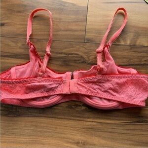Wacoal b tempt’d Lace Trim Pink Bra 34C